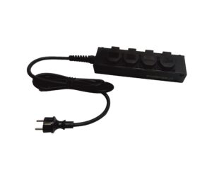 Power Strip 4 z przewodem 2m